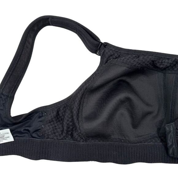Syrokan High Impact Sports Bra WireFree Black 34DD - Picture 10 of 10